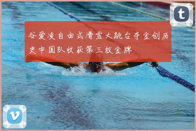 谷爱凌自由式滑雪大跳台夺金创历史中国队收获第三枚金牌