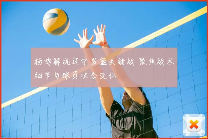 杨鸣解说辽宁男篮关键战 聚焦战术细节与球员状态变化